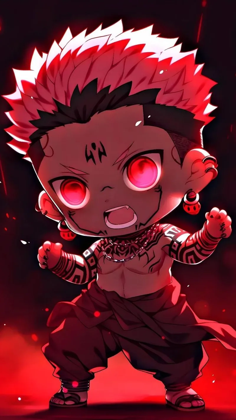 Chọn ngay anime sukuna chibi cute cho avatar mới