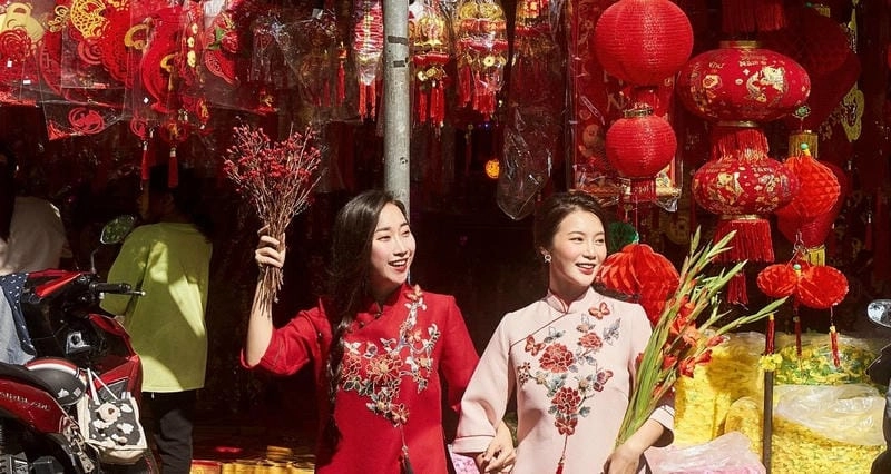 Sưu tầm những bức ảnh Tết Nguyên Đán lễ hội