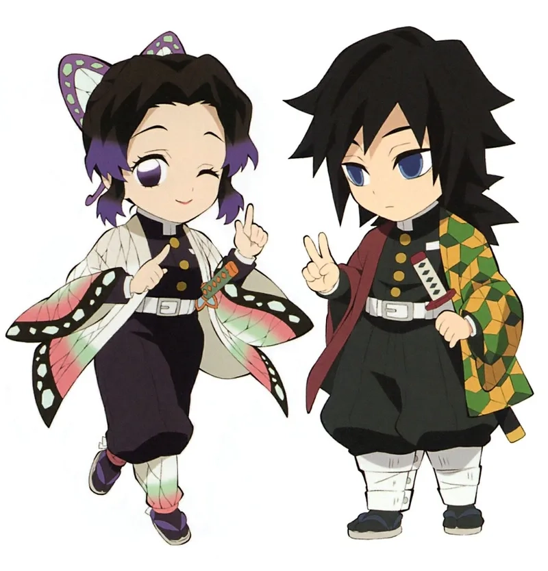 Lưu ngay ảnh anime thanh gươm diệt quỷ chibi chất lượng cao