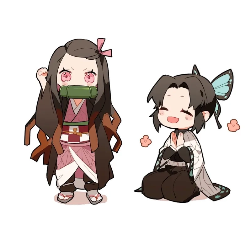 Vui cùng hình chibi thanh gươm diệt quỷ trong từng khoảnh khắc dễ thương