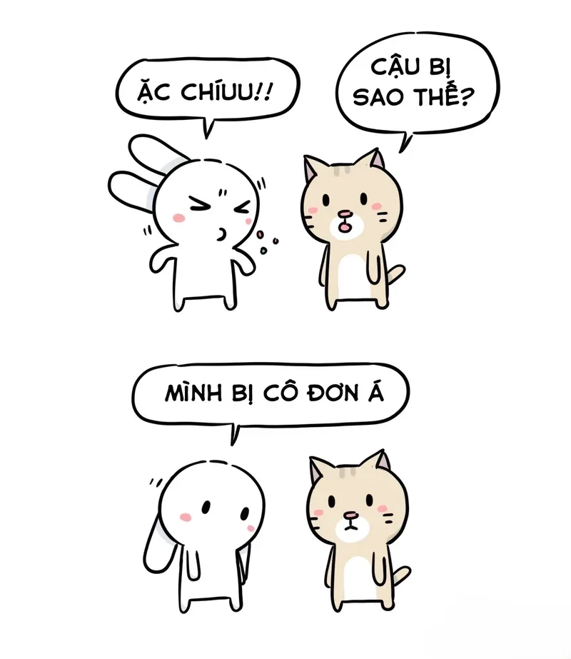 Sưu tầm ngay bộ sưu tập meme thỏ 7 màu bá đạo