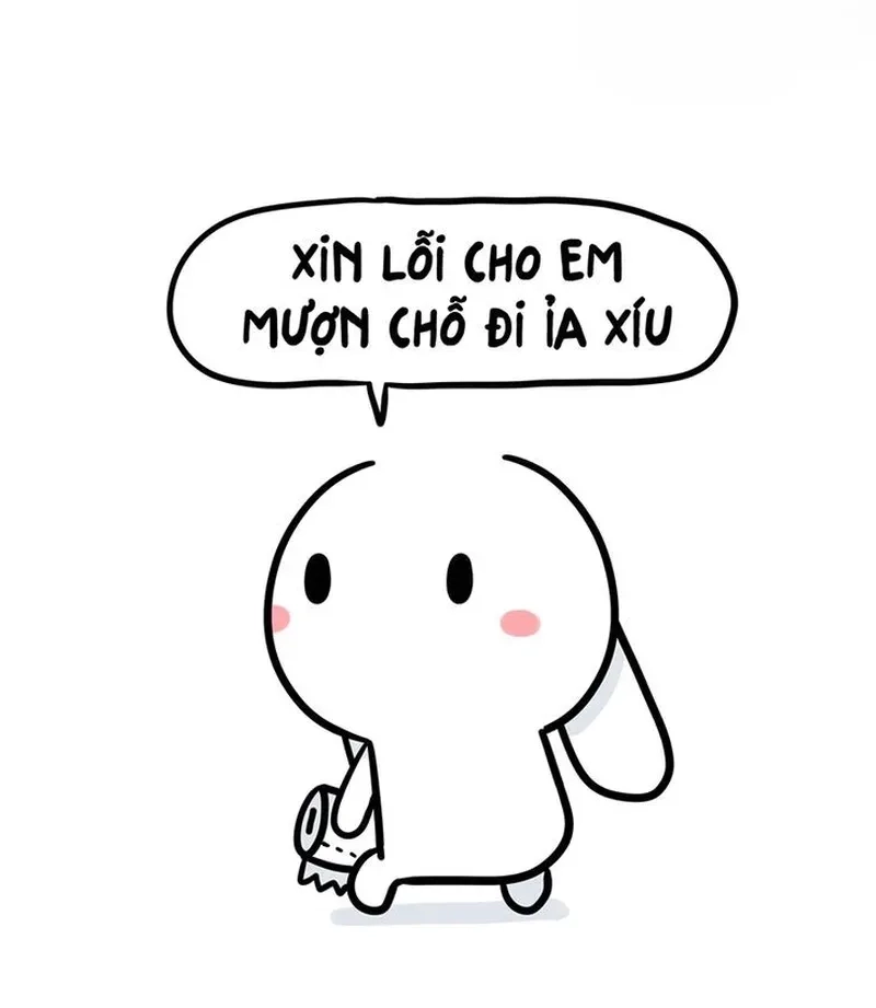 Thư giãn mỗi ngày với ảnh meme thỏ bảy màu hài hước