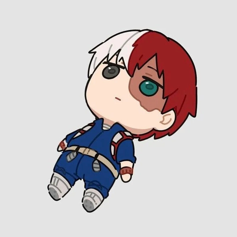 Thưởng thức todoroki shoto chibi siêu ngộ nghĩnh cho fan