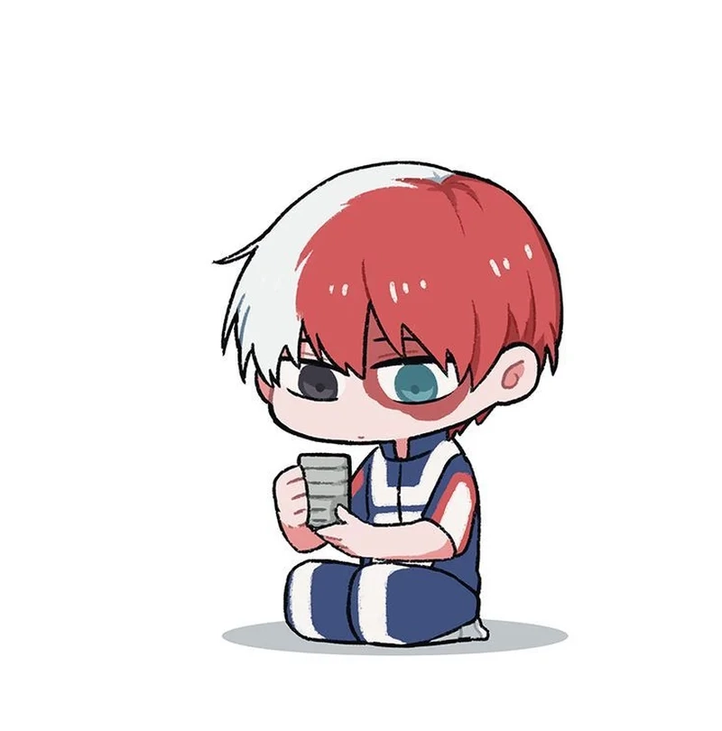 Cập nhật anime todoroki chibi sống động cho điện thoại của bạn