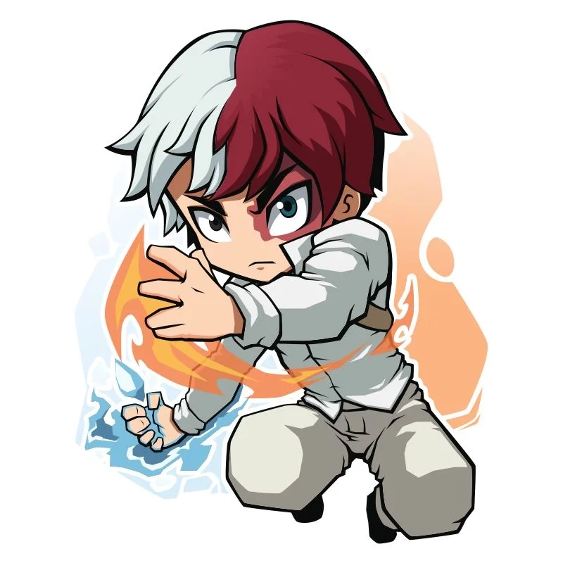 Sưu tầm cute todoroki chibi khiến ai cũng mê mẩn