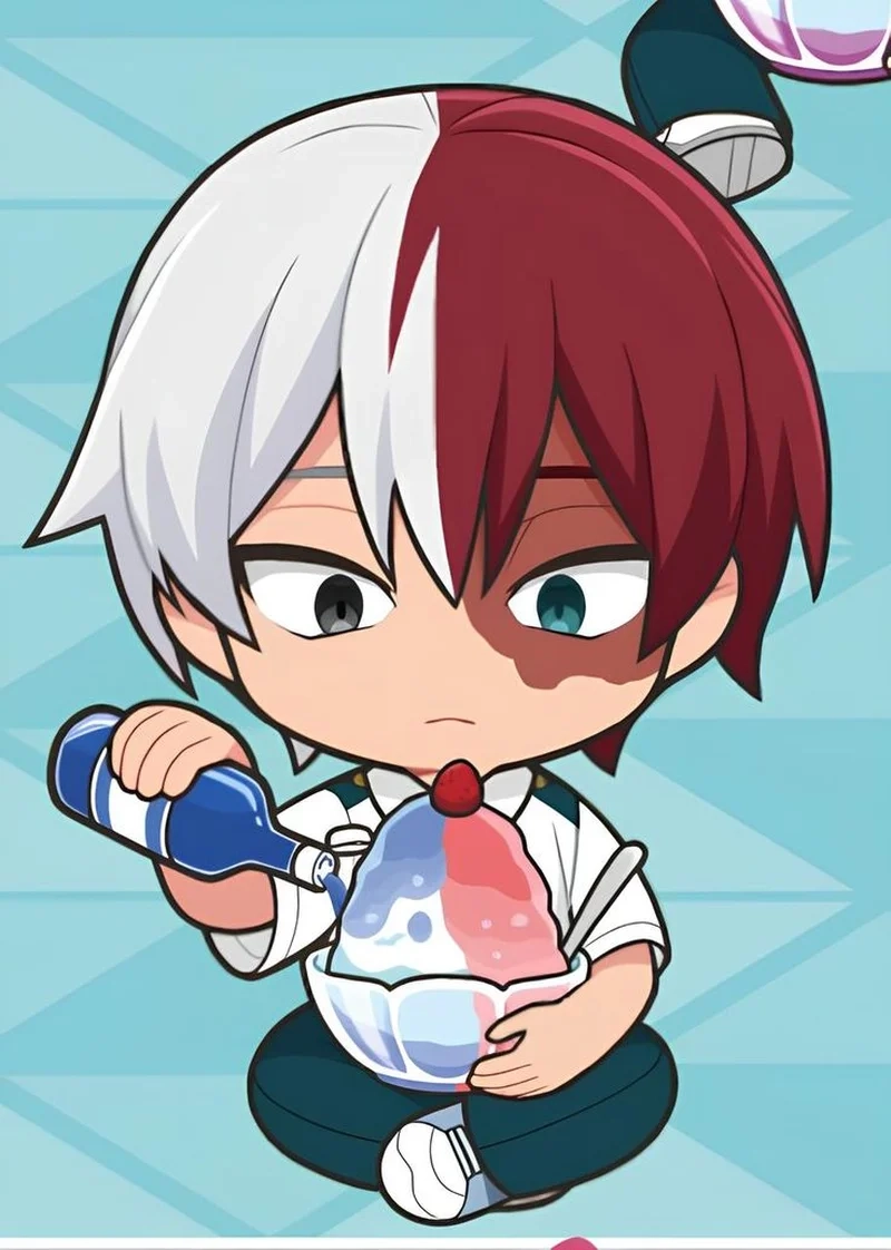 Khám phá shoto todoroki chibi png chất lượng cao miễn phí