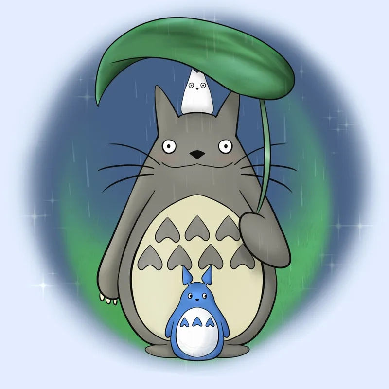 Khám phá bộ ảnh ảnh chibi totoro dễ thương