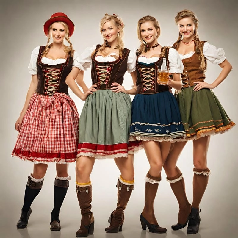 Khám phá các loại trang phục Oktoberfest phổ biến
