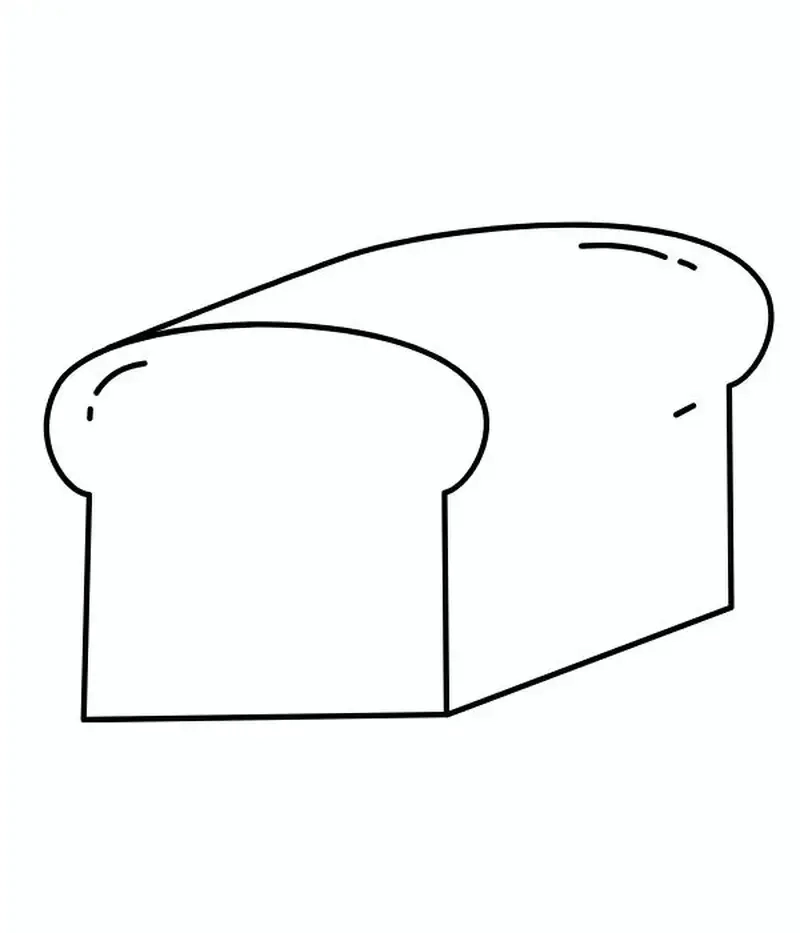 Tô màu bánh mì giúp trẻ học vui thích