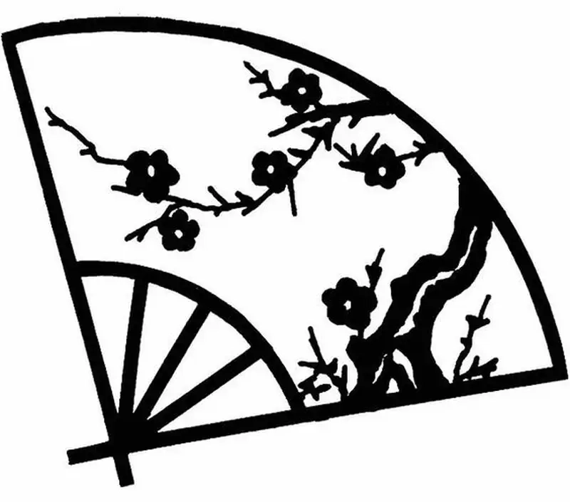 Tô màu cái quạt giúp bé rèn luyện sự tỉ mỉ khéo léo