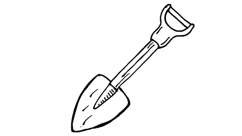 Tô màu dụng cụ lao động giúp trẻ nhận biết vật dụng hàng ngày