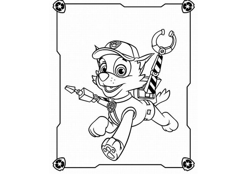 Khám phá tranh tô màu biệt đội chó cứu hộ giúp bé rèn luyện trí tưởng tượng