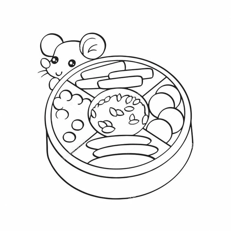 Tải Tranh tô màu con vật Tết miễn phí để bé vui chơi ngay tại nhà