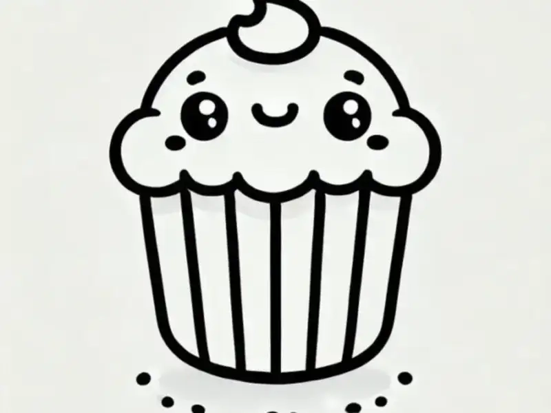 Bé học vui nghệ thuật qua tô màu cupcake