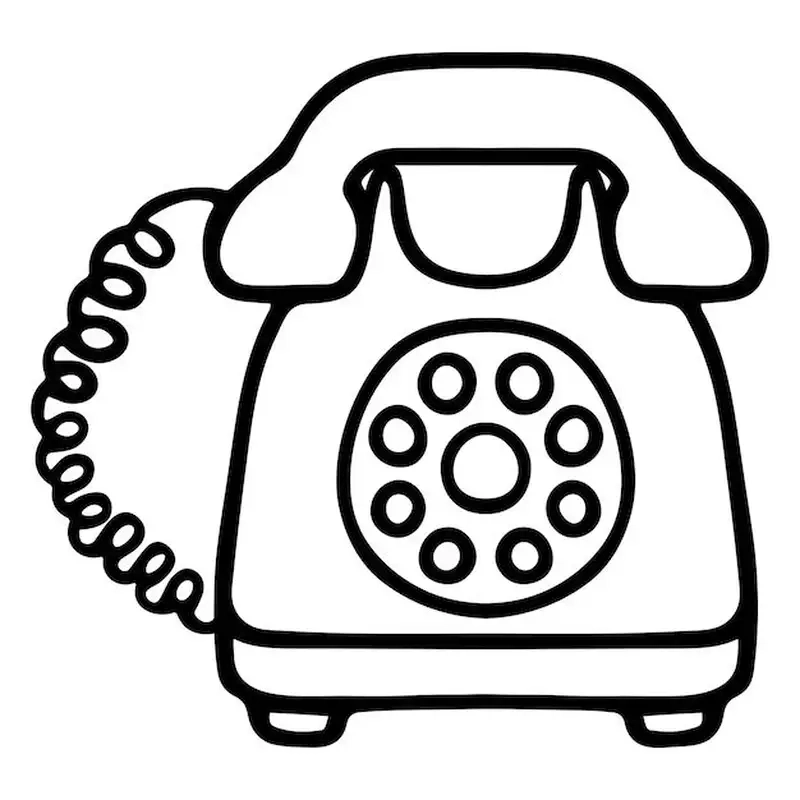 Khám phá hình điện thoại tô màu thú vị cho bé
