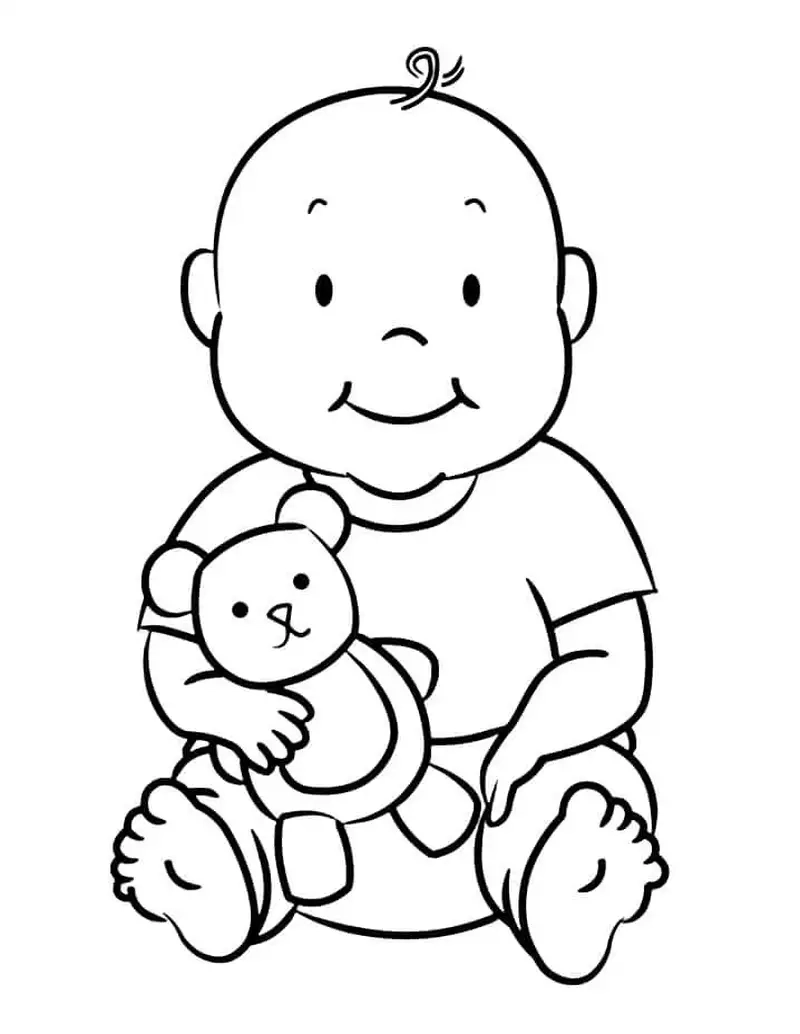 Tranh tô màu chủ đề đồ chơi của bé tạo hứng thú học tập