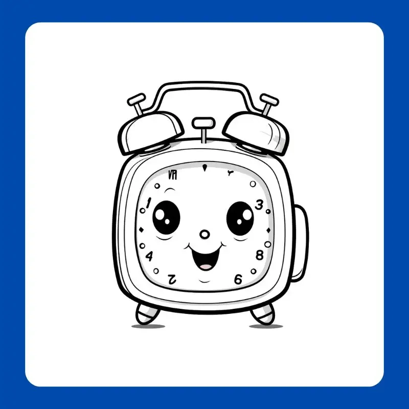 Bộ sưu tập mới lạ từ tranh tô màu đồng hồ hiện đại sáng tạo