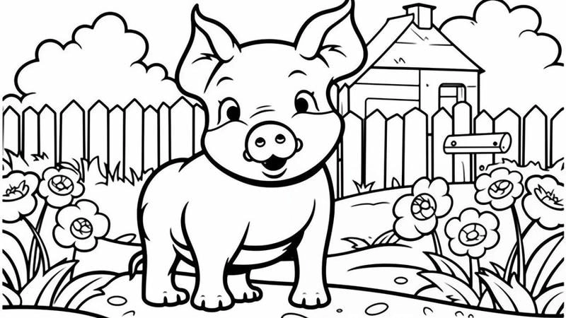 Khám phá tranh tô màu 3d động vật cho bé cực dễ thương và sinh động