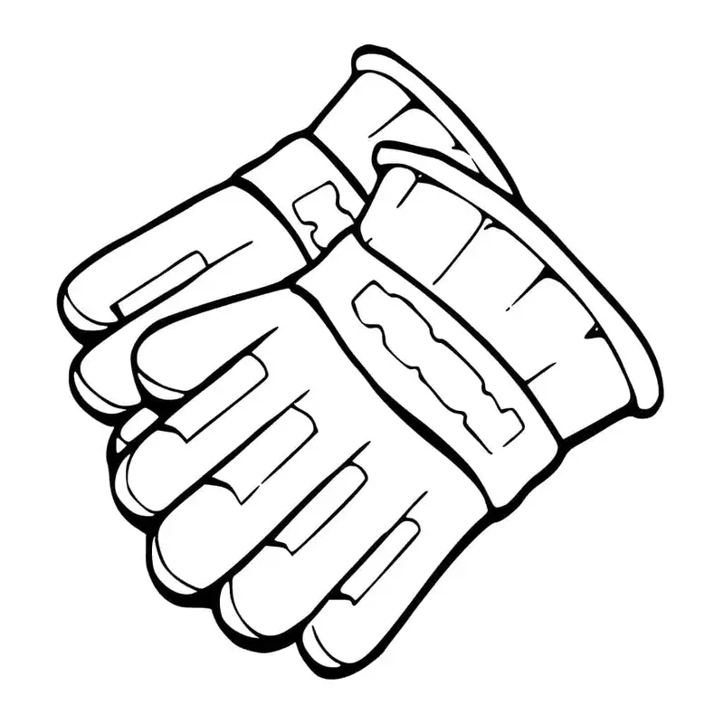 Học sinh sẽ thích thú với tranh tô màu găng tay boxing cho học sinh