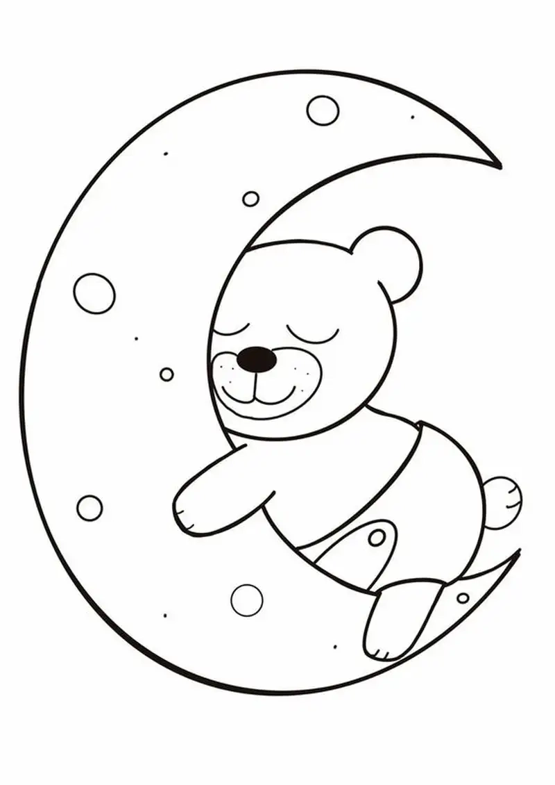 Tranh tô màu gấu bông là như thế nào siêu dễ thương