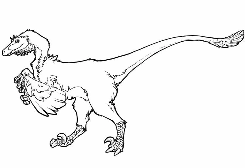 Khám phá loài khủng long hiền hòa với tranh tô màu khủng long cổ dài