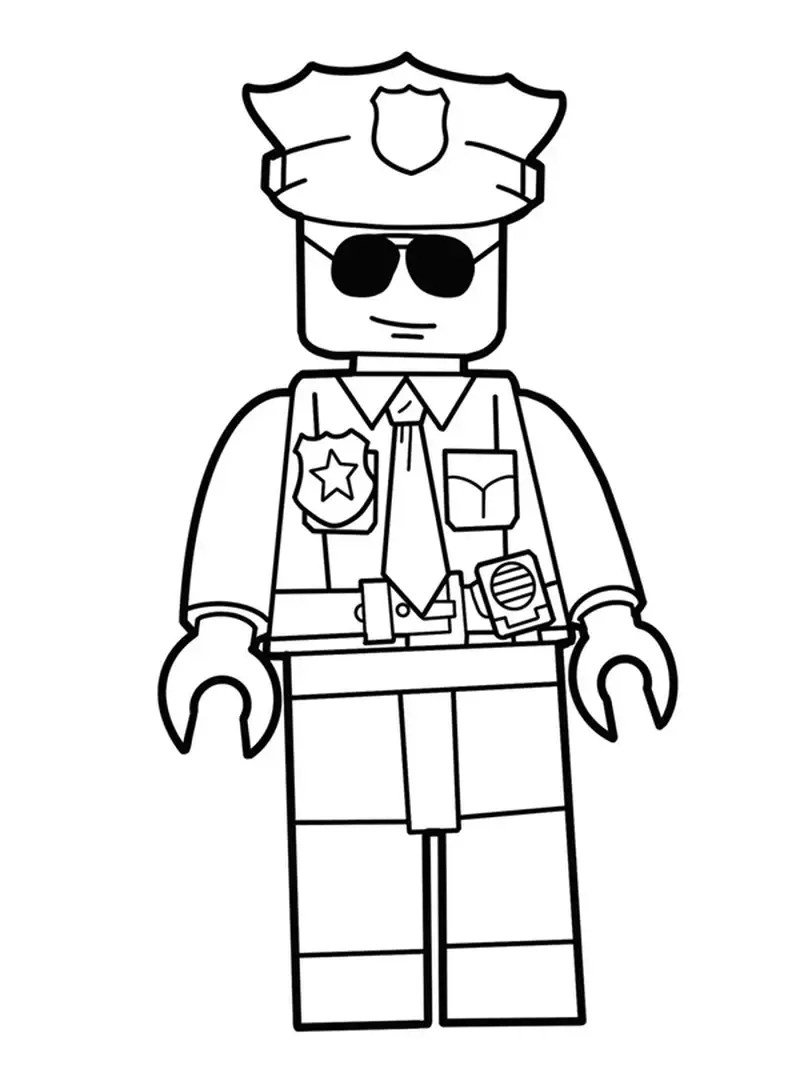 Thỏa sức sáng tạo với tô màu lego đầy màu sắc