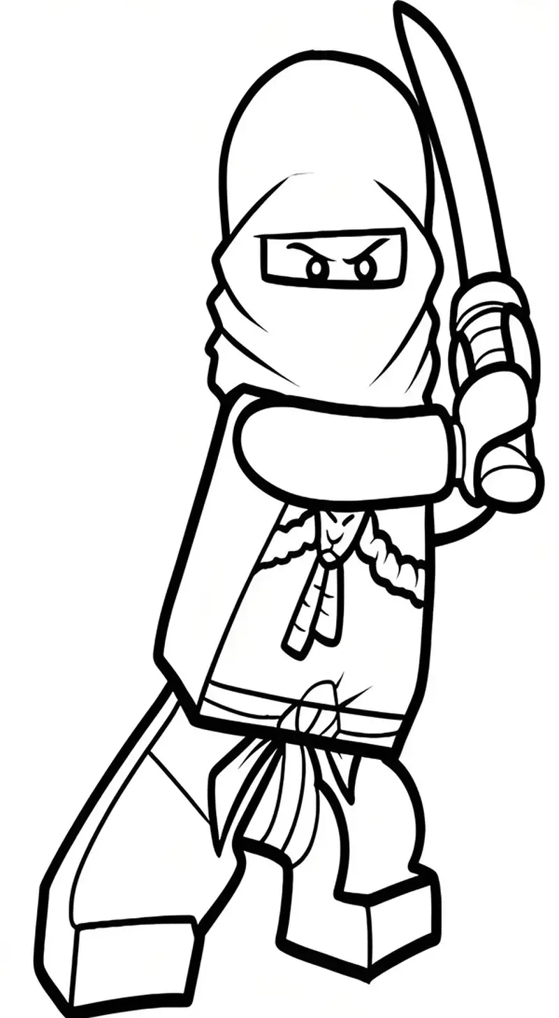 Tham gia vui chơi với tô màu lego ninjago hấp dẫn