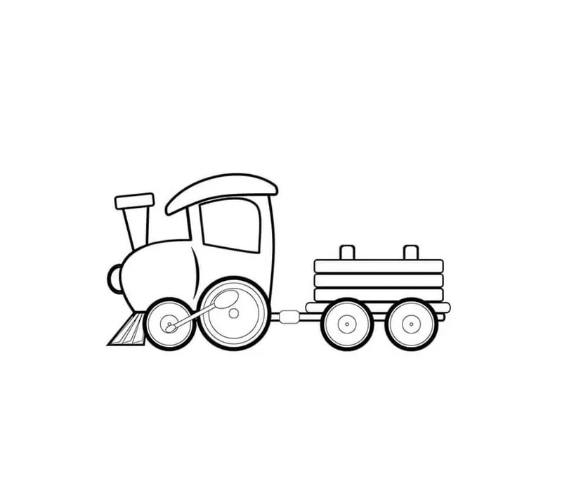 Thỏa sức sáng tạo với tranh tô màu tàu hỏa đẹp