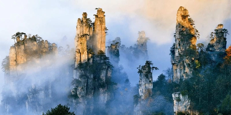 Ngắm nhìn vẻ đẹp Trương Gia Giới phong cảnh