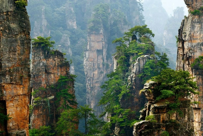 Lạc lối trong Trương Gia Giới hoang sơ