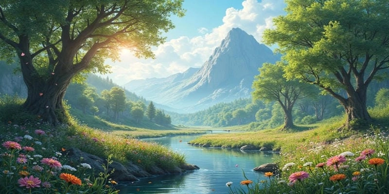 Sưu tầm những bức vẻ đẹp thiên nhiên lãng mạn