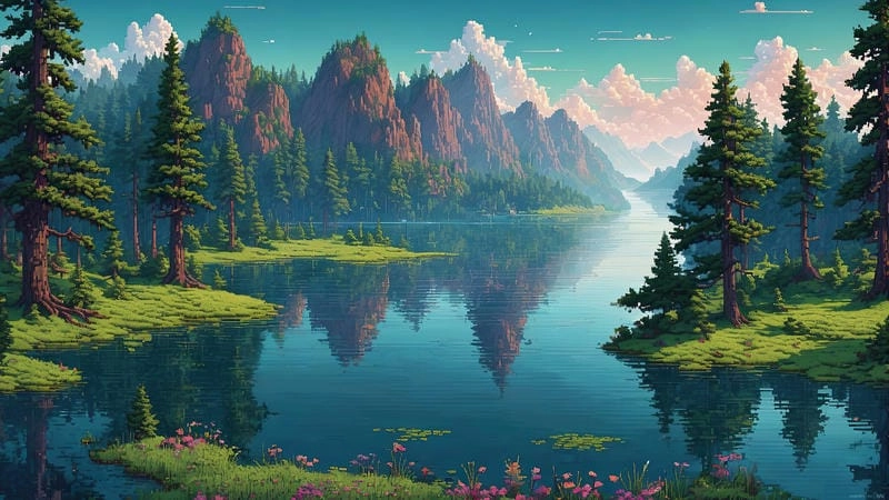 Cười sảng với vẻ đẹp thiên nhiên ngoạn mục