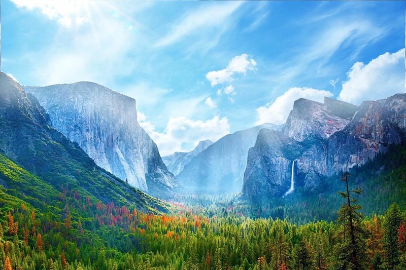 Cùng du ngoạn vườn quốc gia Yosemite tuyệt đẹp