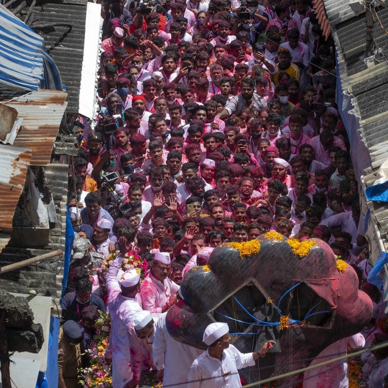 Ngắm nhìn vẻ đẹp lễ hội Ganesh Chaturthi cuốn hút