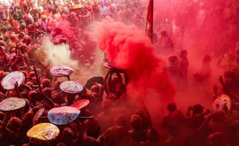 Gợi ý những bức lễ hội Holi Hai đặc sắc