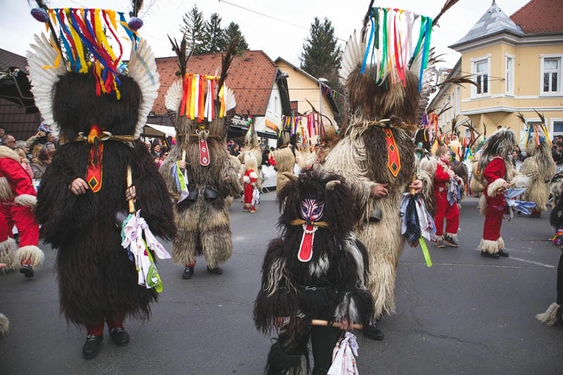 Khám phá các hoạt động chính tại lễ hội Kurentovanje