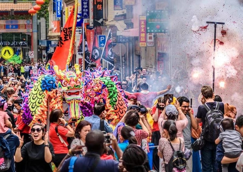 Săn những bức ảnh lễ hội Moomba rực rỡ