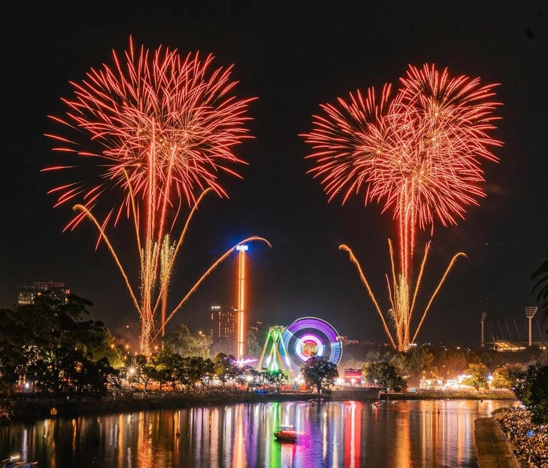 Thức dậy cùng lễ hội Moomba ấn tượng