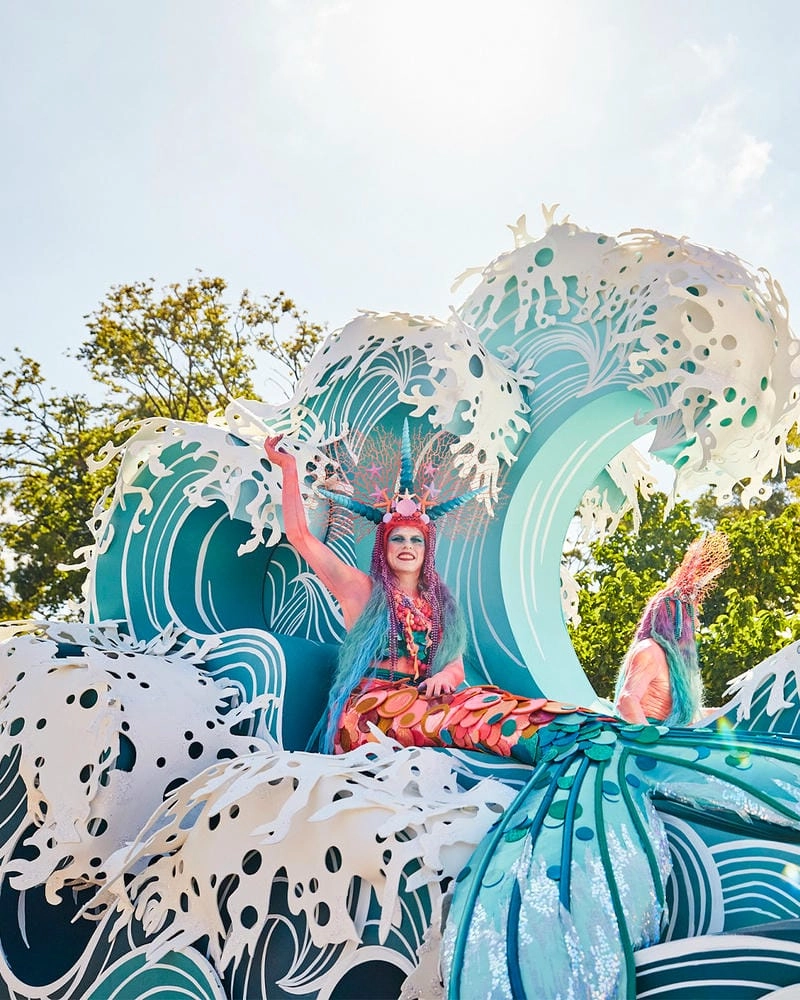 Lạc lối trong lễ hội Moomba lung linh