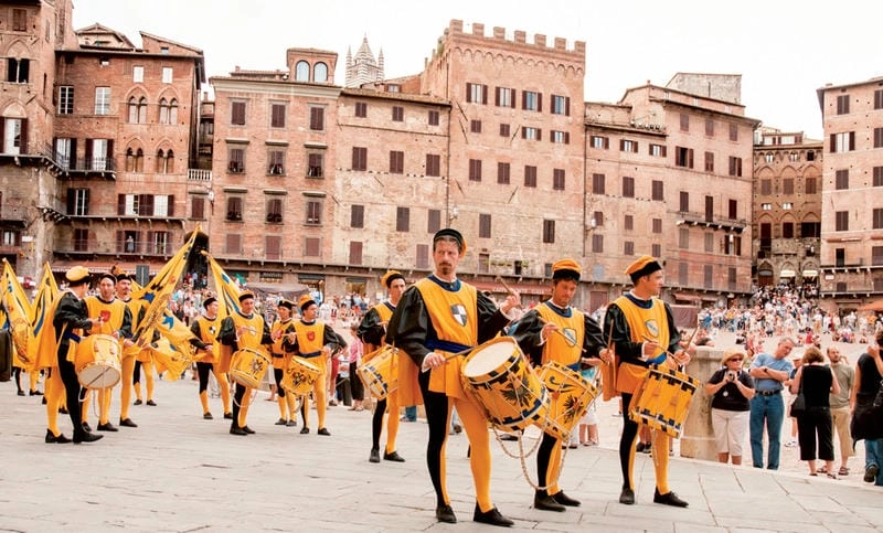 Ngắm nhìn vẻ đẹp lễ hội Palio di Siena hấp dẫn