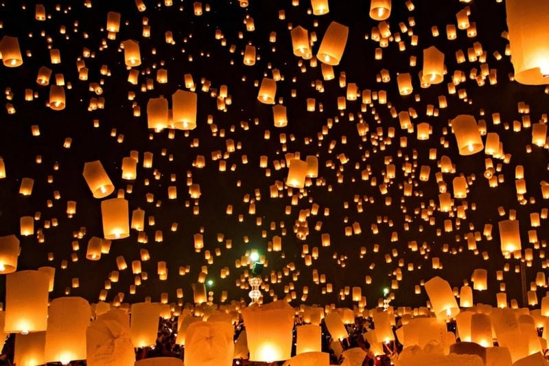 Cùng đắm mình trong lễ hội Pingxi Sky Lantern rực rỡ