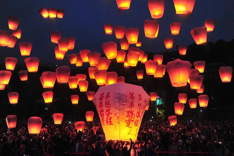 Khám phá các hoạt động chính tại lễ hội Pingxi Sky Lantern