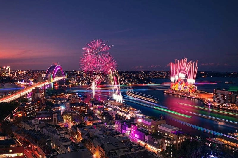 Ngắm nhìn vẻ đẹp lễ hội Sydney New Year's Eve hấp dẫn