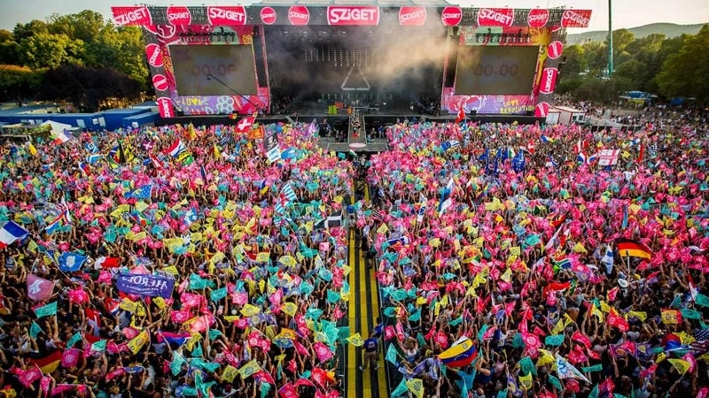 Lạc lối trong lễ hội Sziget đặc sắc