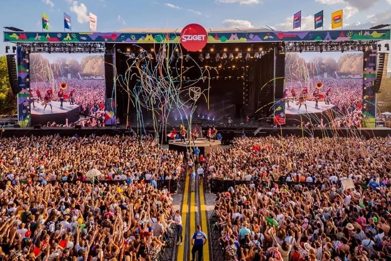 Ngắm nhìn vẻ đẹp lễ hội Sziget hấp dẫn