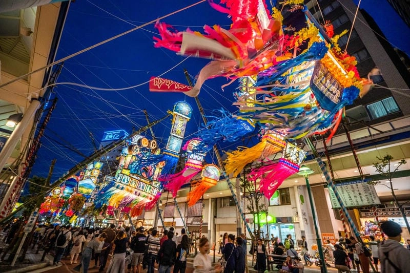 Sưu tầm những bức lễ hội Tanabata hoành tráng