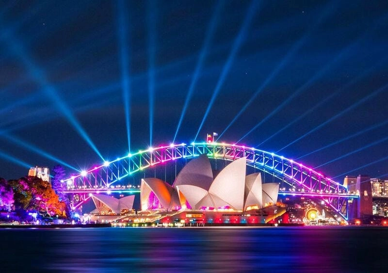 Cùng đắm mình trong lễ hội Vivid Sydney sôi động