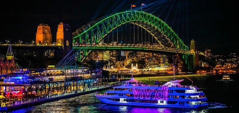 Tìm về lễ hội Vivid Sydney huyền ảo