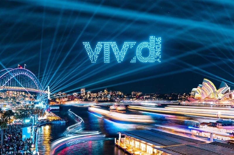 Cười sảng với lễ hội Vivid Sydney vui nhộn