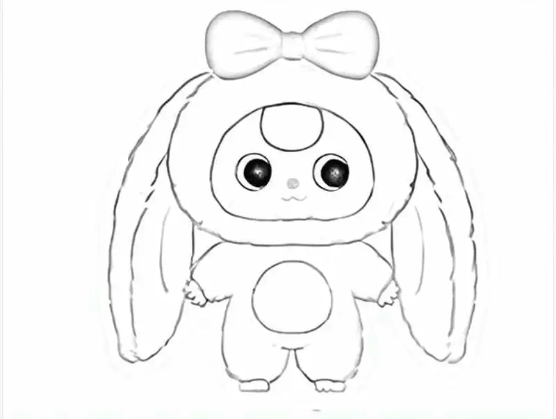 Tranh tô màu baby three 12 cung hoàng đạo đáng yêu.